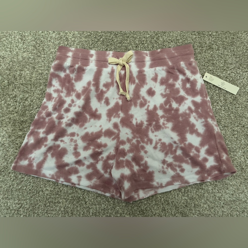 Women’s Theo &‎ Spence Pink Tie Dye Lounge Shorts